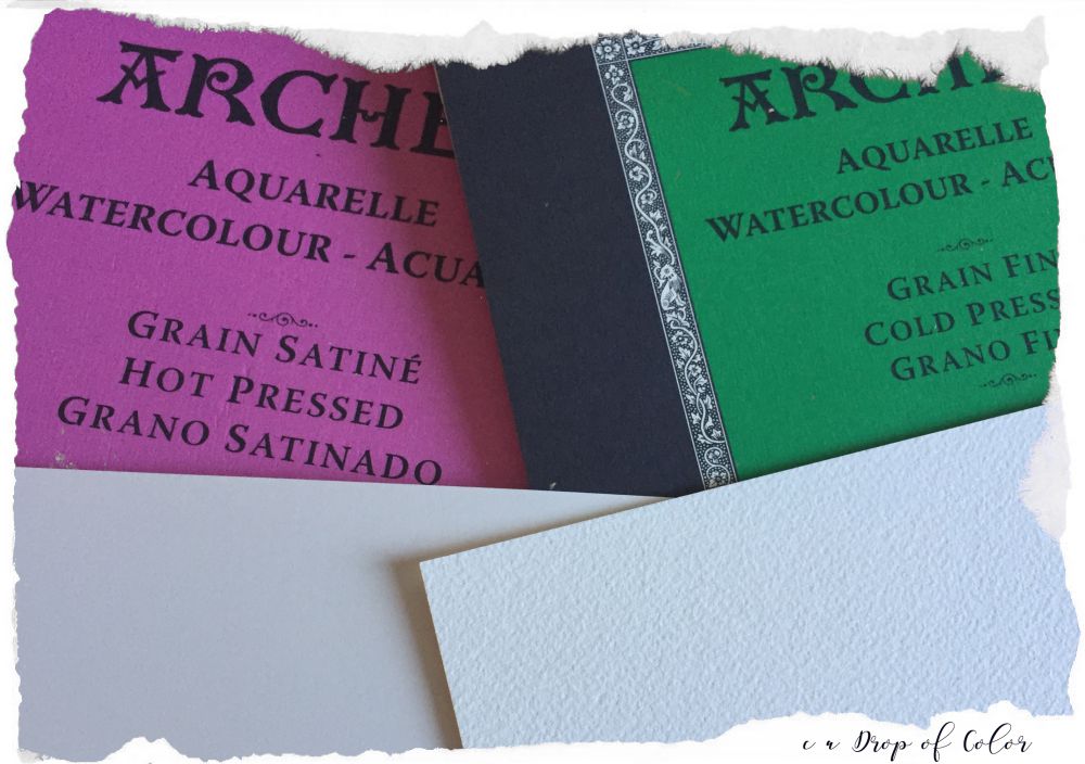 Arches carta 100% cotone acquerello