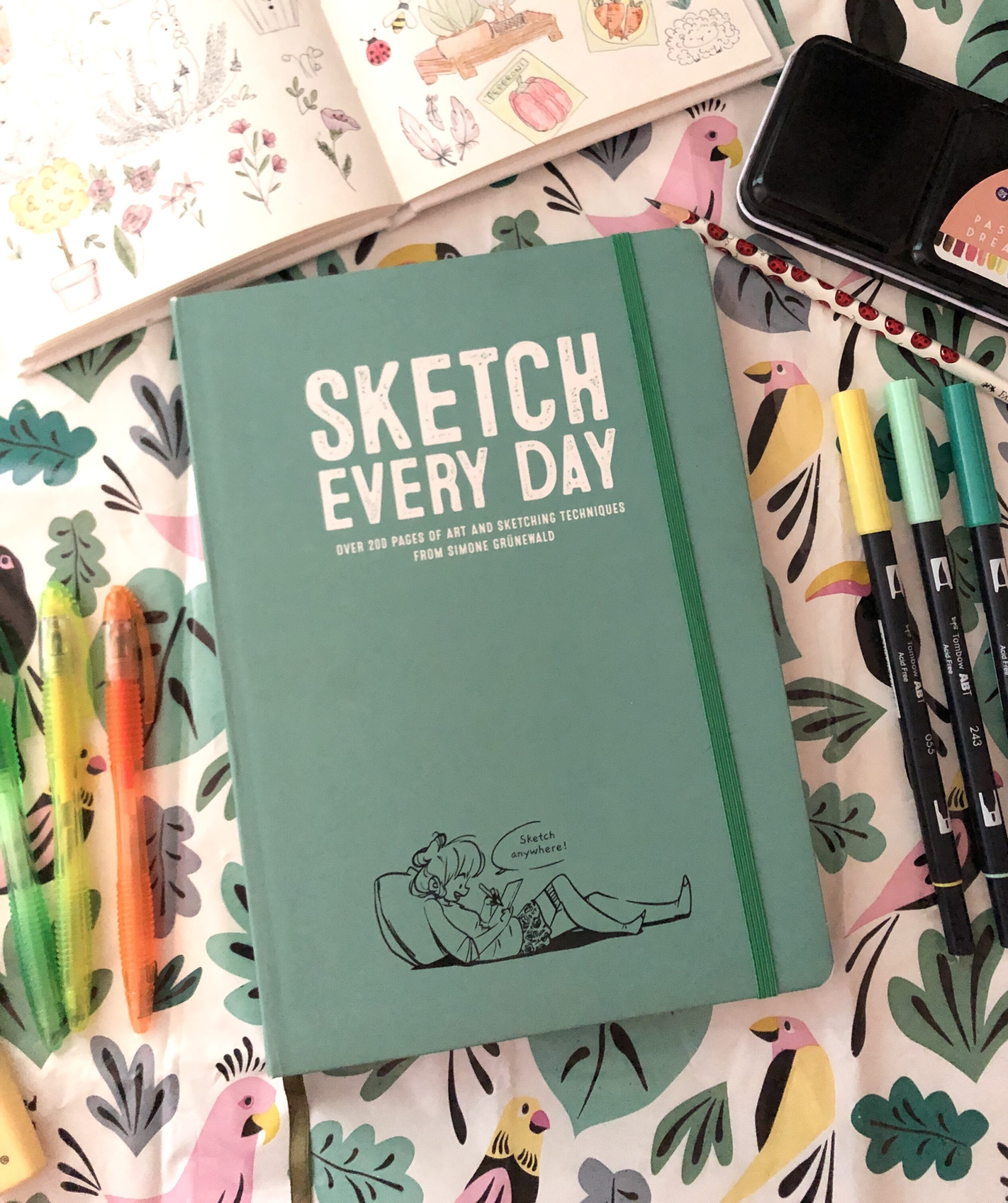 Simone Grunewald - Sketch every day copertina