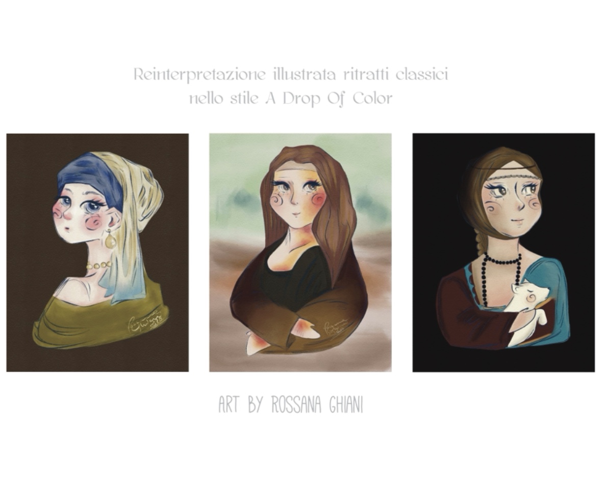 Esercizio di disegno, ritrovare la creatività reinterpretando opere famose
